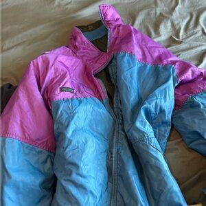 Columbia men’s ski jacket from the 80’s broken zipper